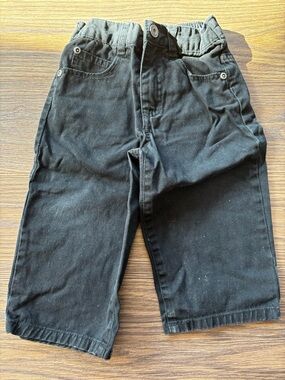 Calvin Klein Jeans Black Kids Pull-On Casual Pants